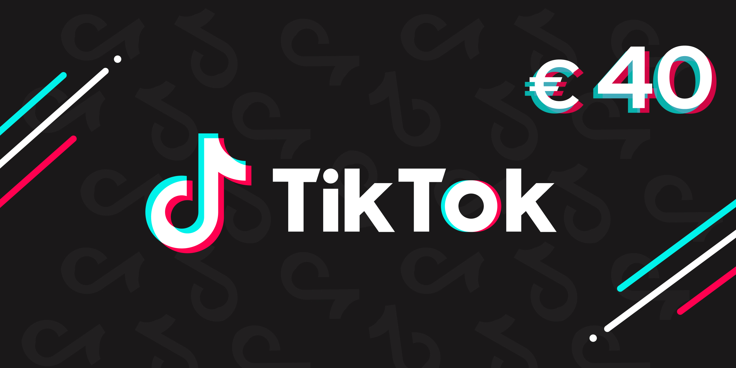 TikTok Gift Card 40 EUR