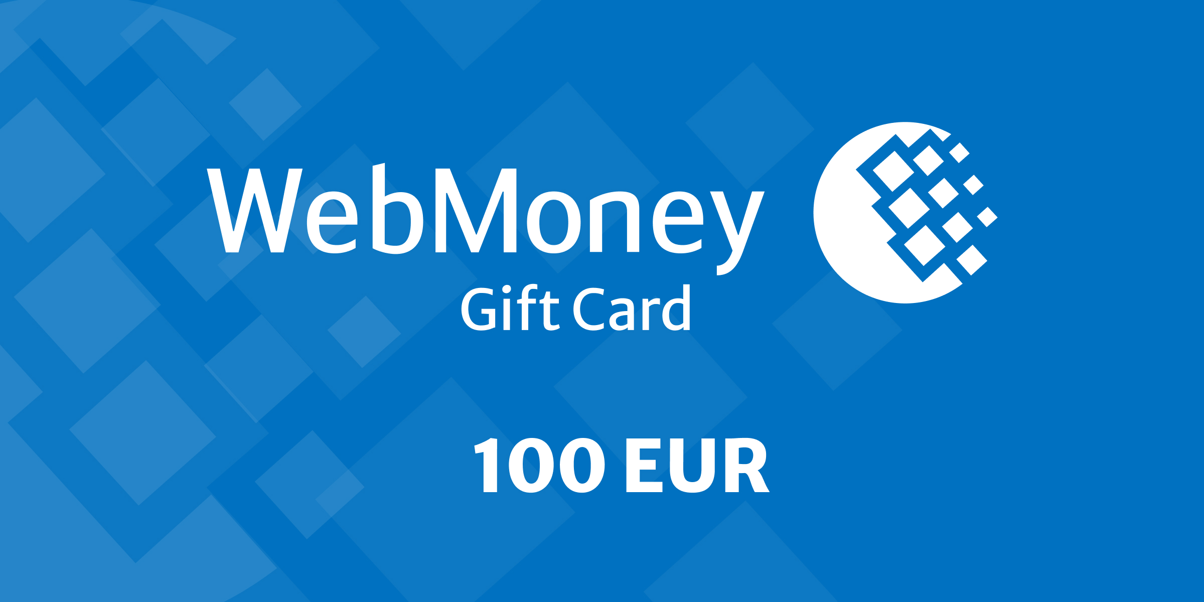 WebMoney Gift Card 100 EUR