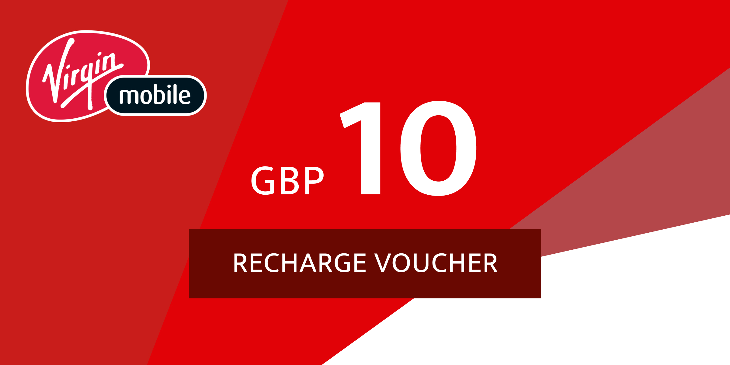 Virgin Mobile Gift Card 10 GBP