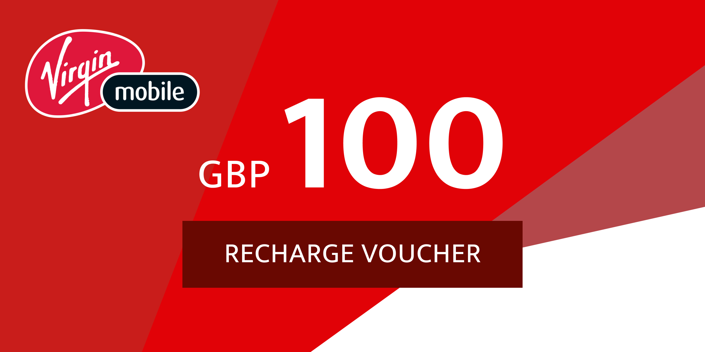 Virgin Mobile Gift Card 100 GBP