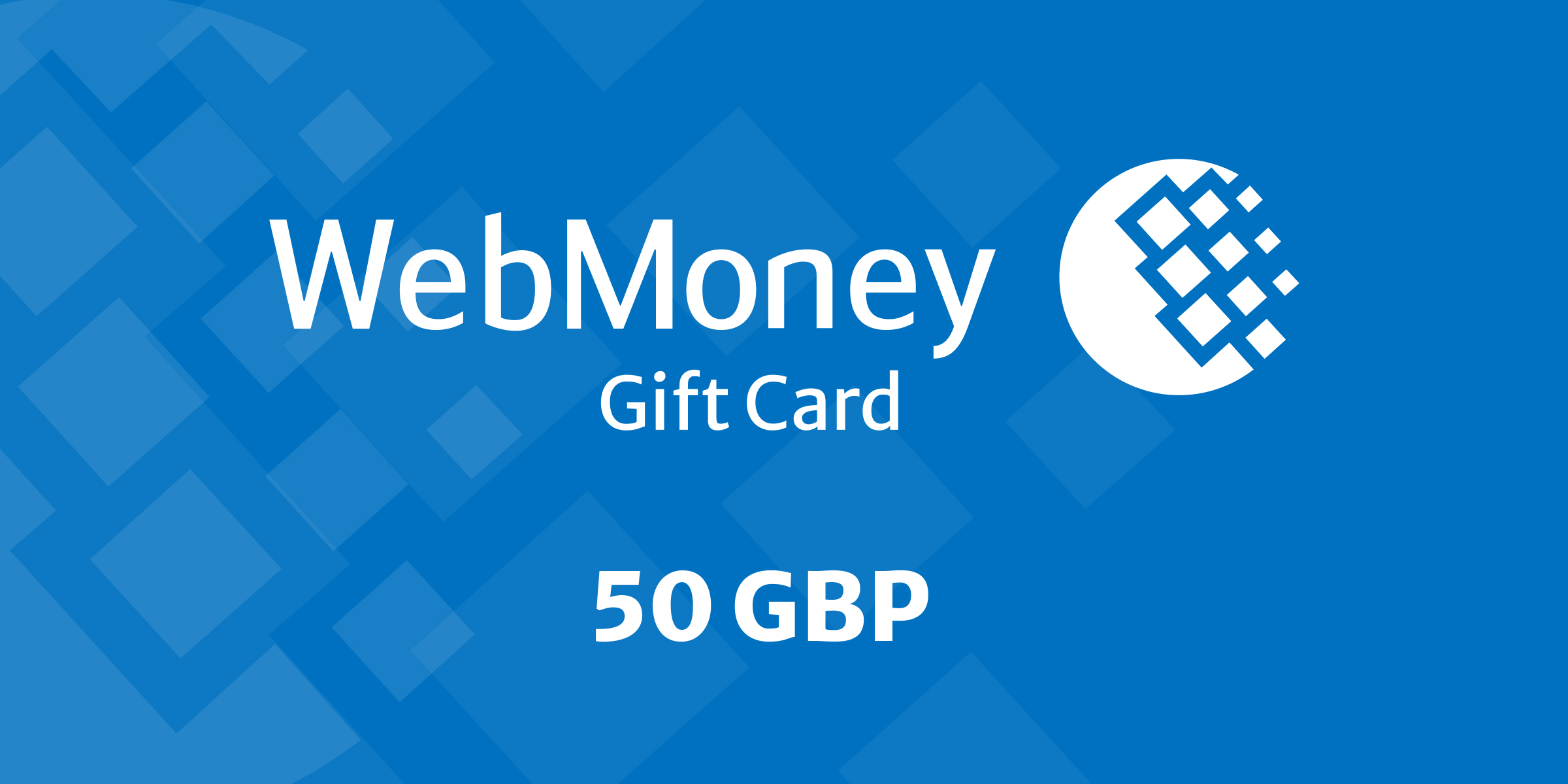 WebMoney Gift Card 50 GBP