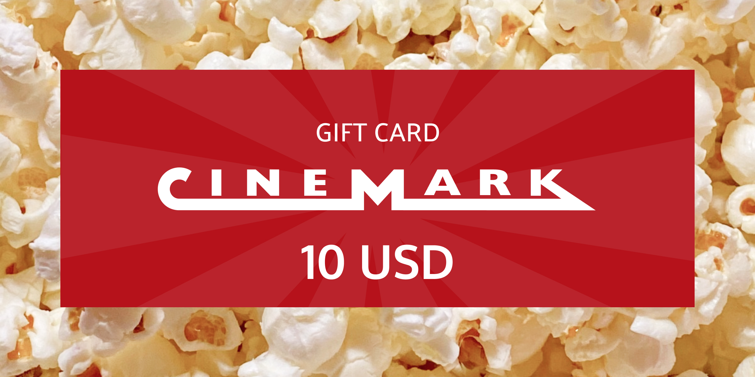 Cinemark Gift Card 10 USD