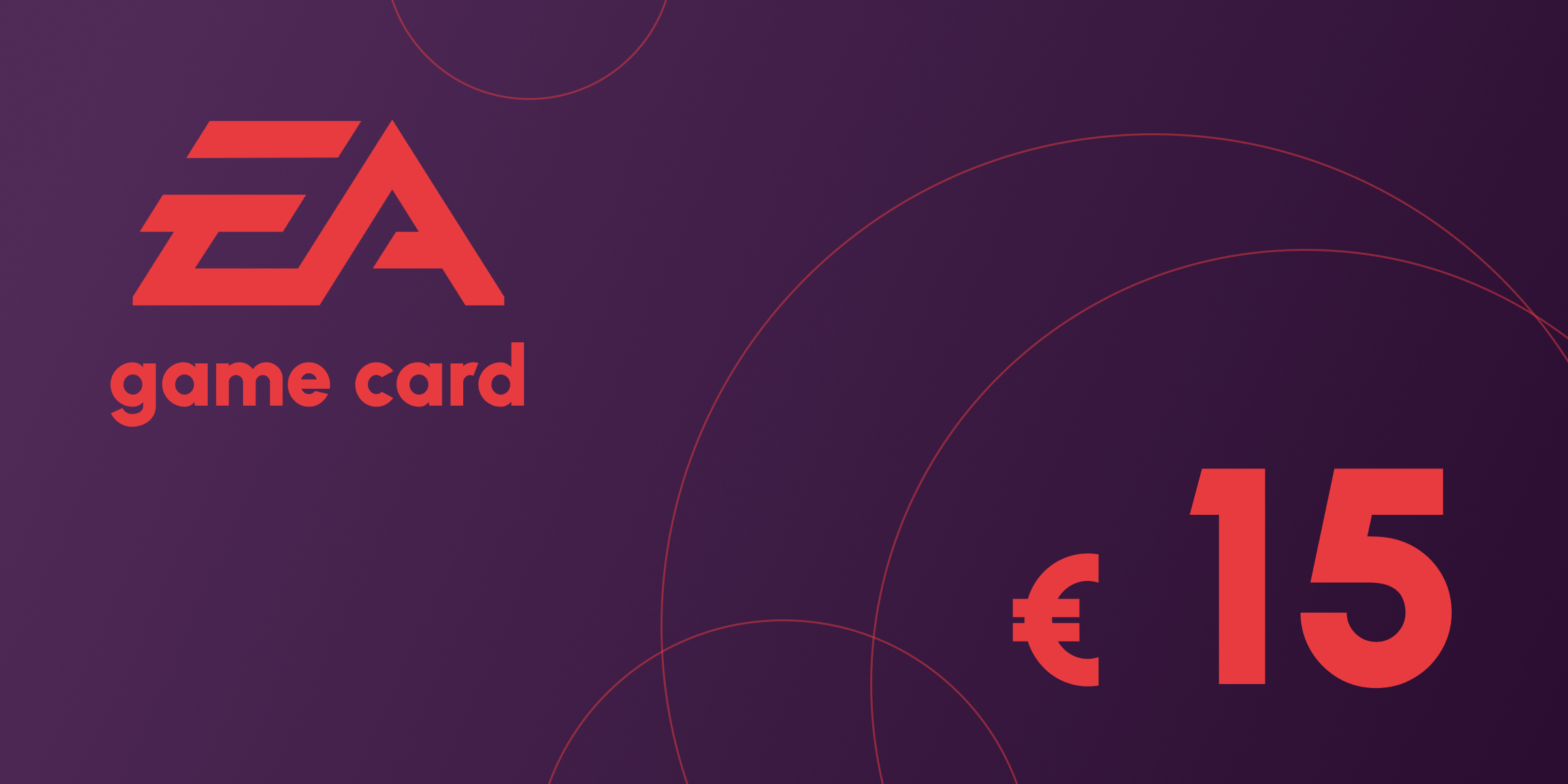EA Game Card 15 EUR