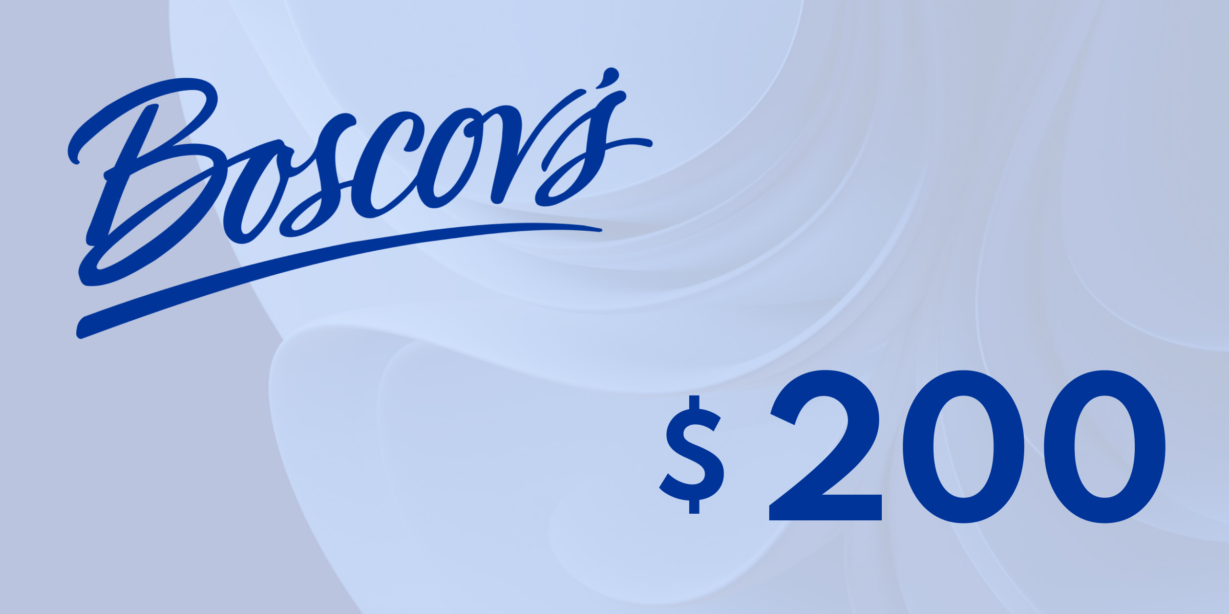 Boscovs Gift Card 200 USD