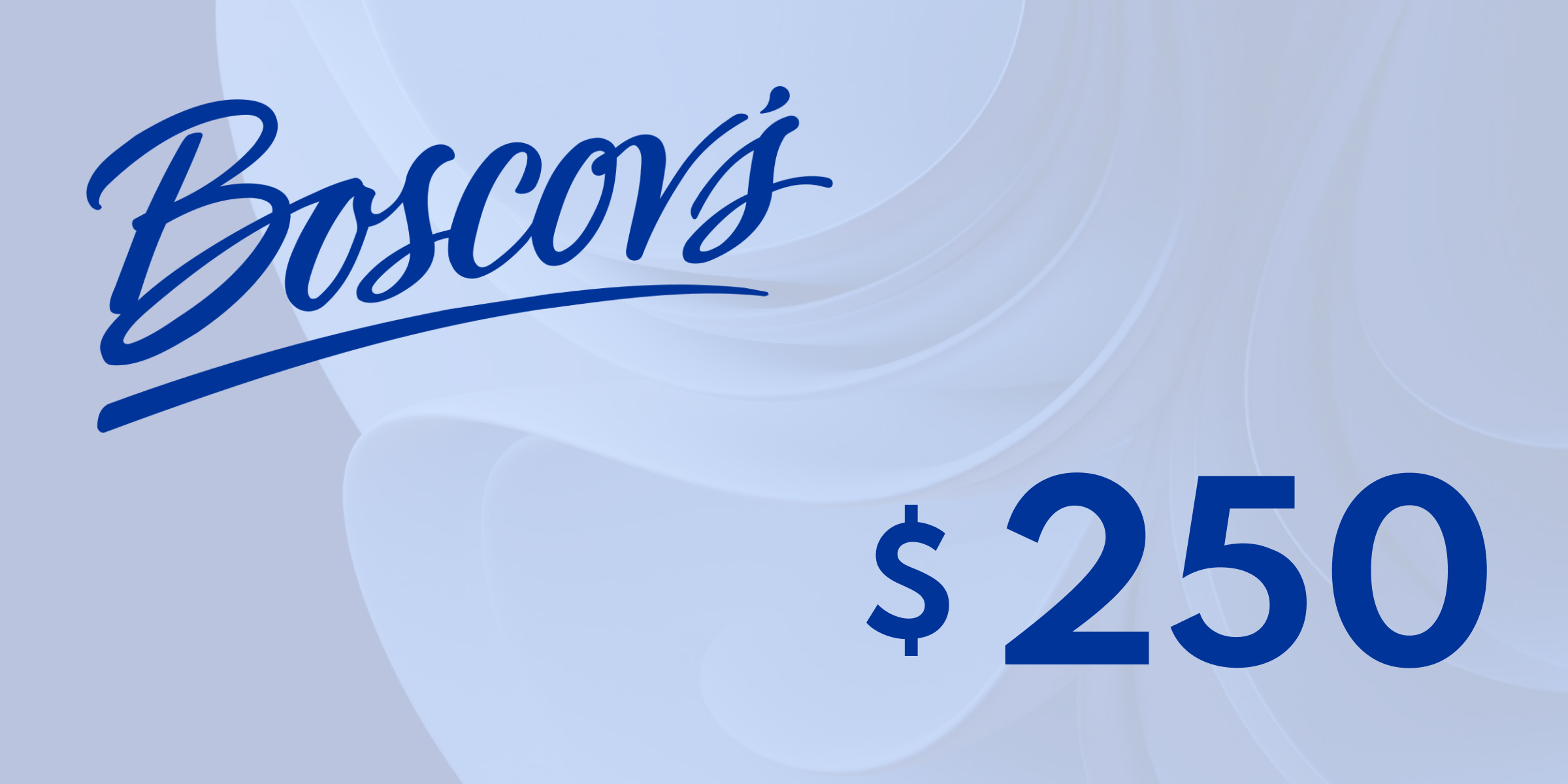 Boscovs Gift Card 250 USD