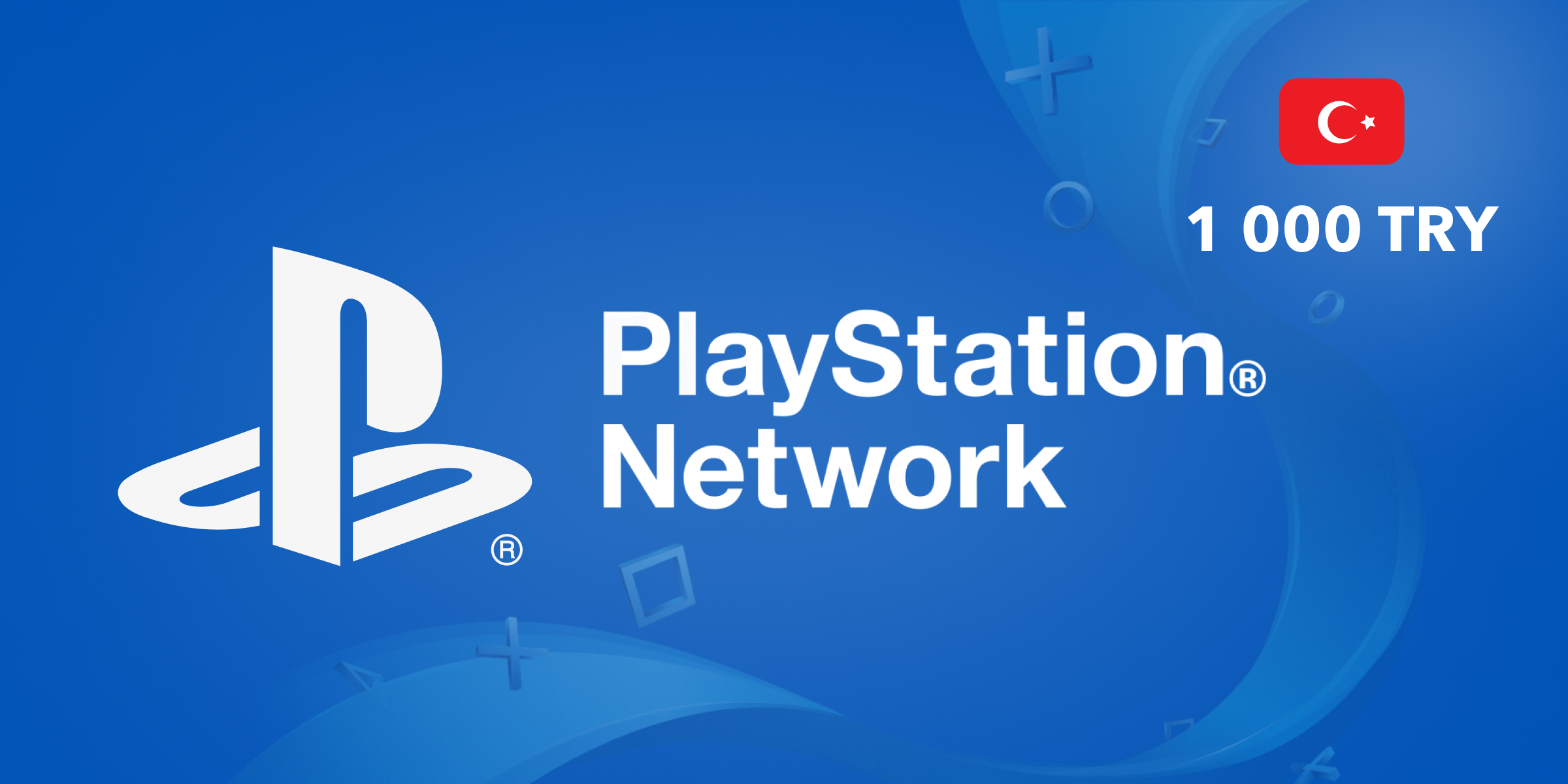 PlayStation Network Gift Card 1000 TRY