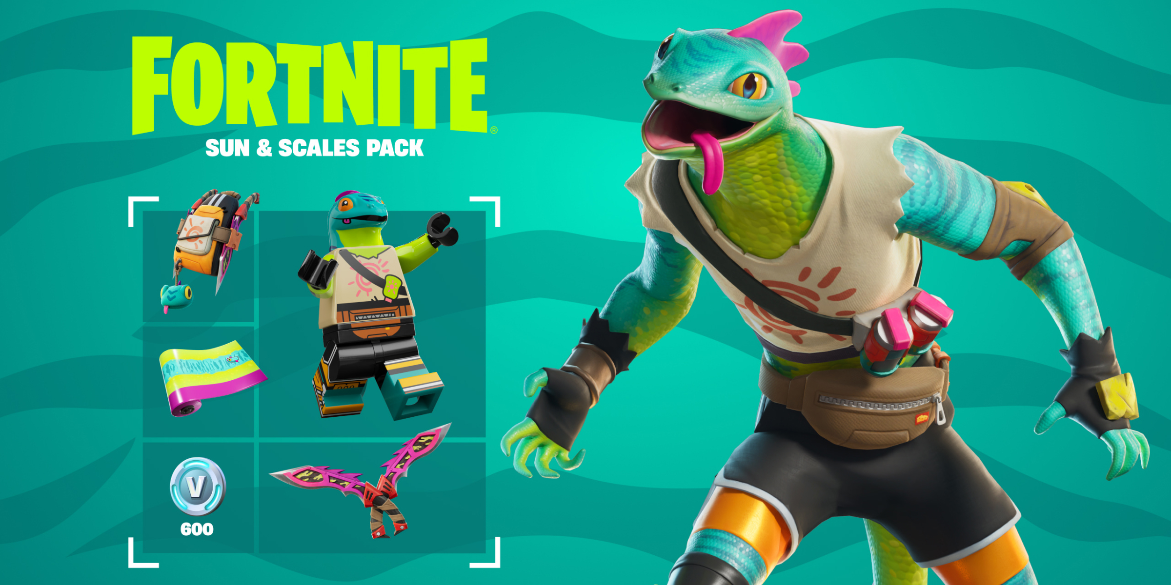Fortnite Sun and Scales Pack (Xbox Series X)