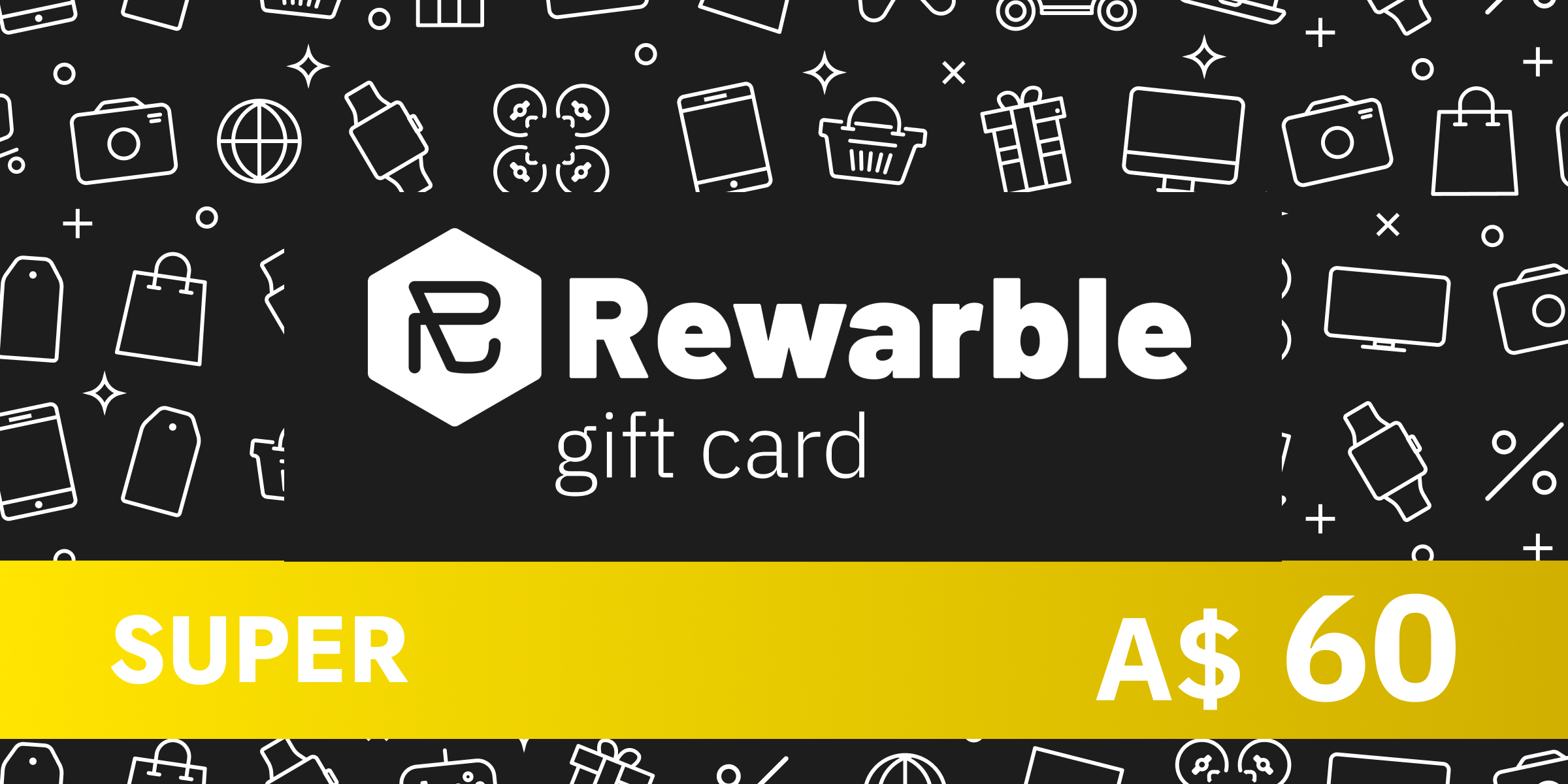 Rewarble Super Gift Card 60 AUD