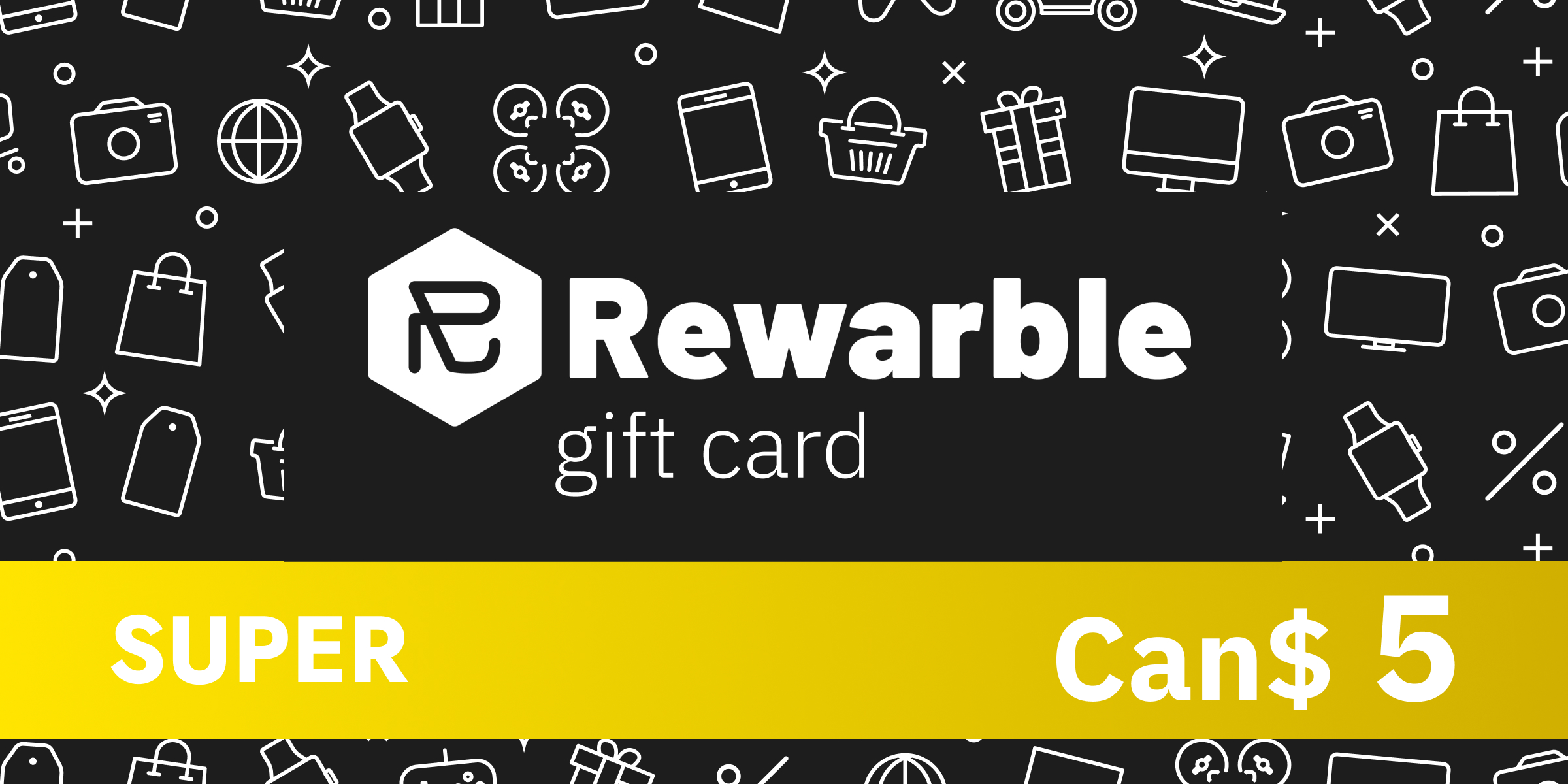 Rewarble Super Gift Card 5 CAD