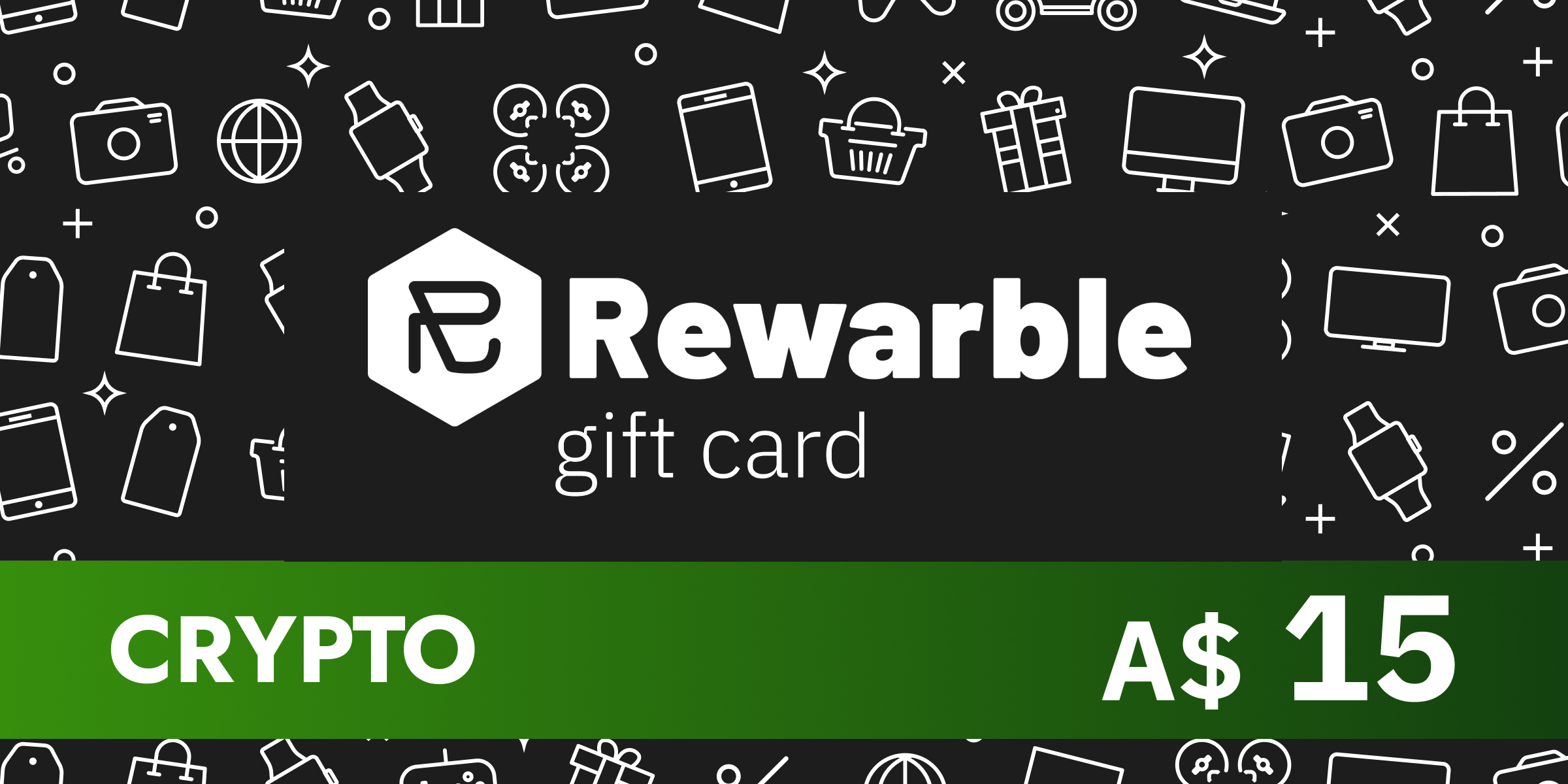 Rewarble Crypto Gift Card 15 AUD