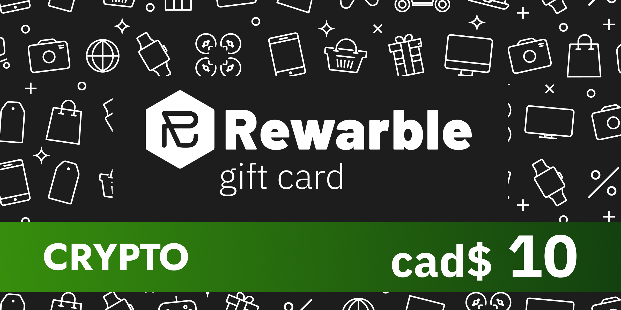 Rewarble Crypto Gift Card 10 CAD