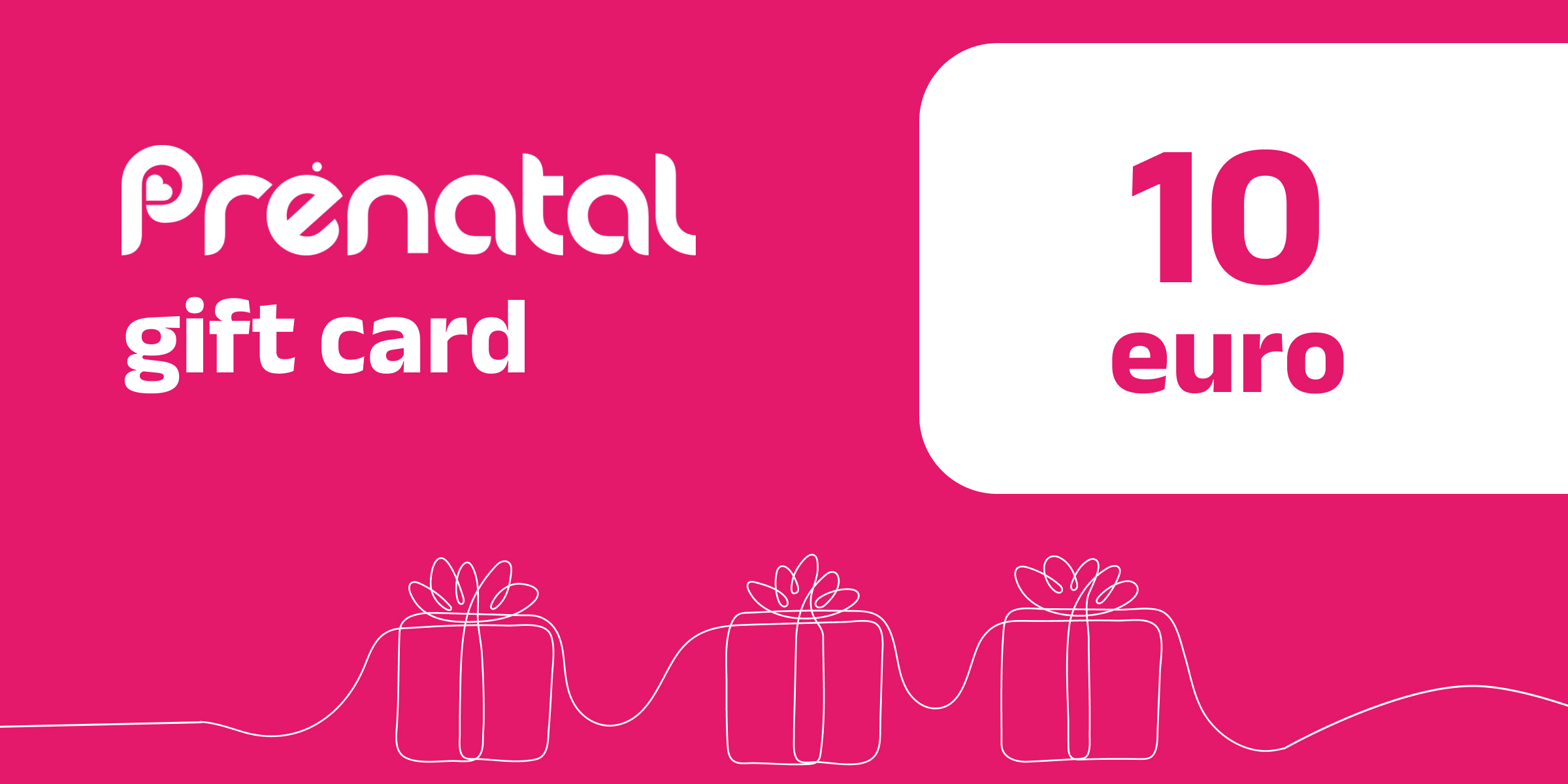 Prenatal Gift Card 10 EUR
