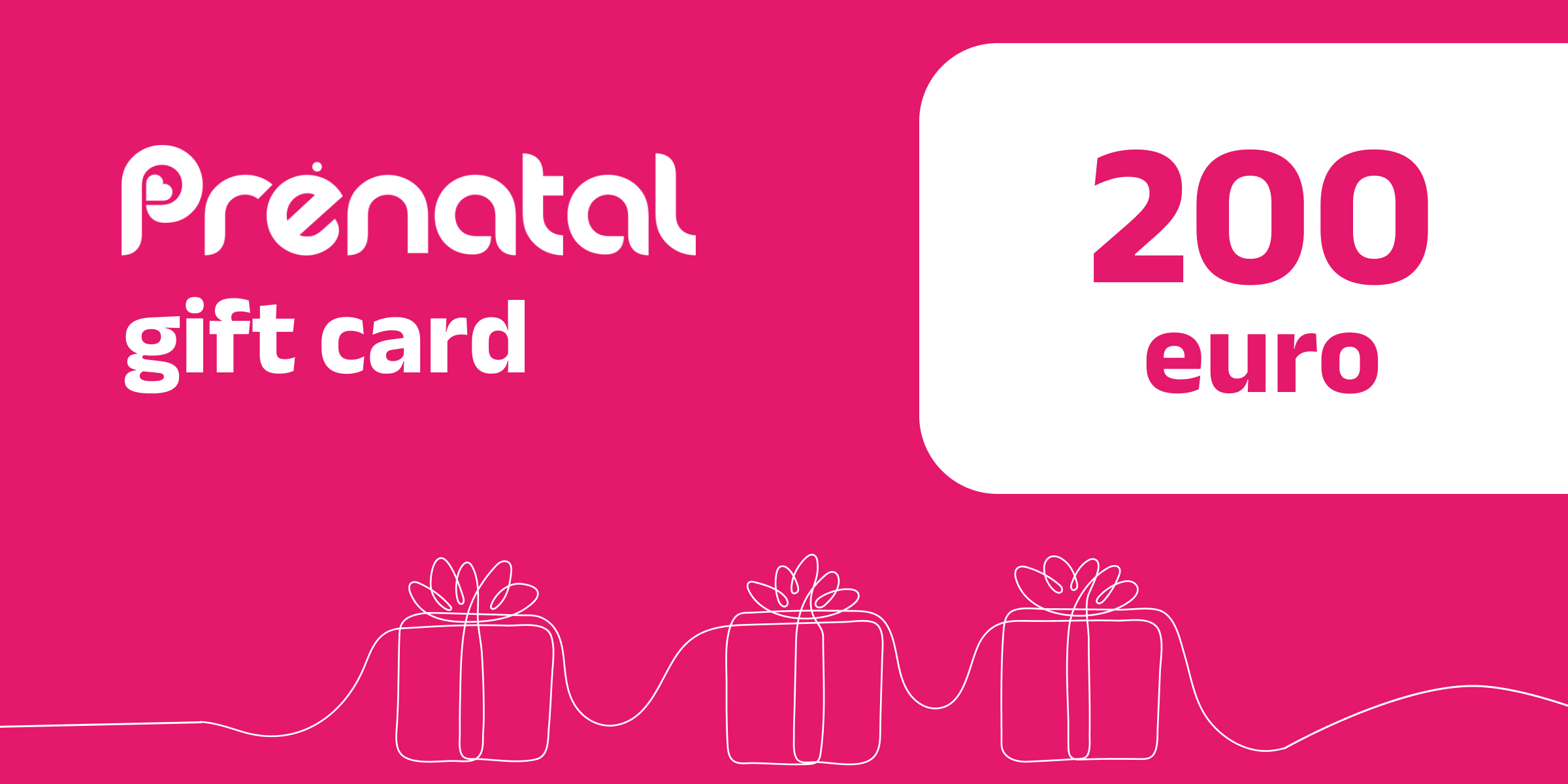 Prenatal Gift Card 200 EUR