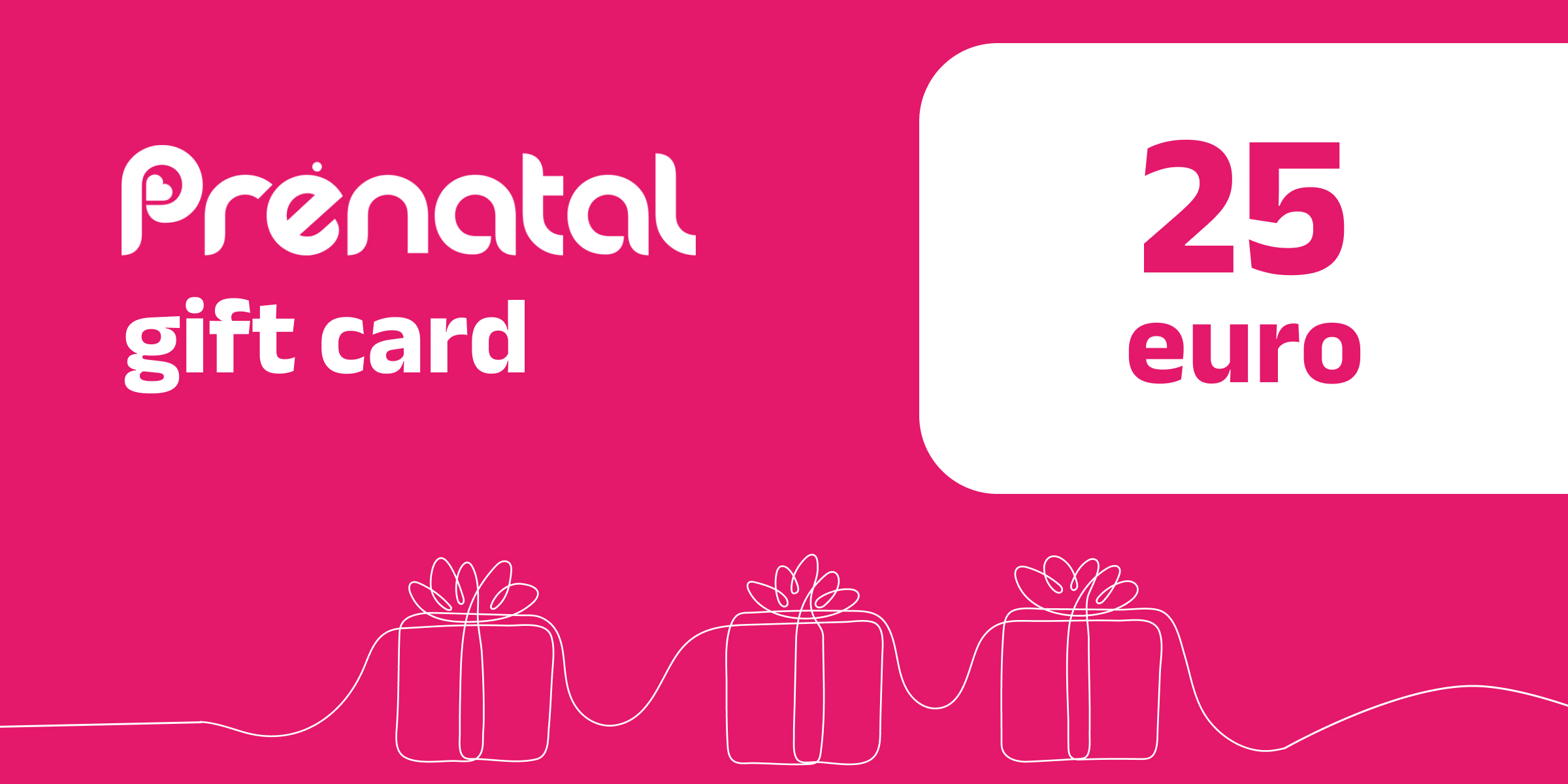 Prenatal Gift Card 25 EUR