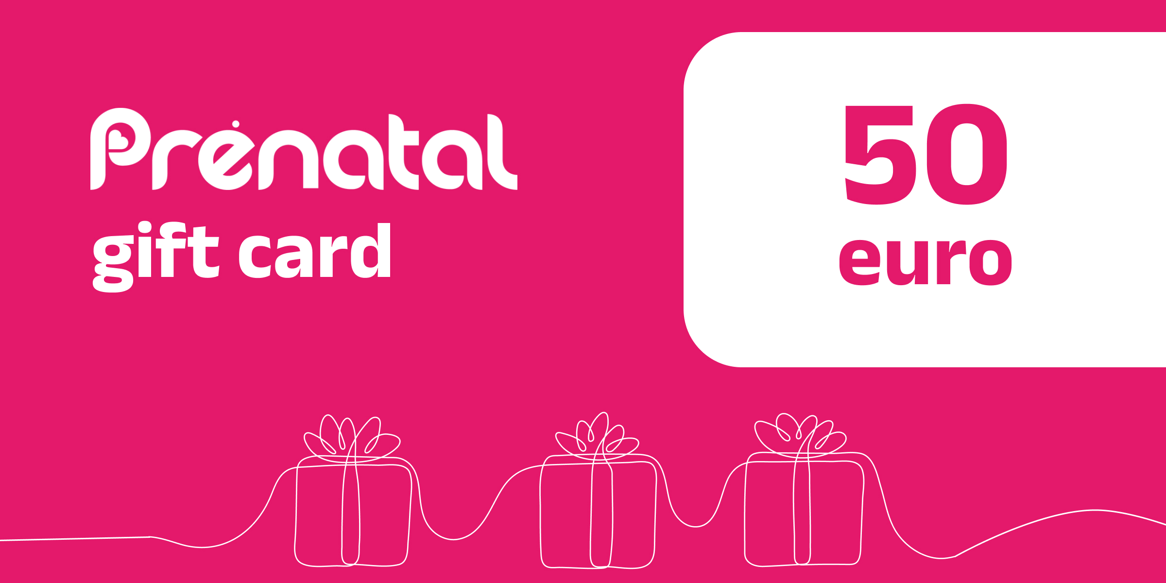 Prenatal Gift Card 50 EUR