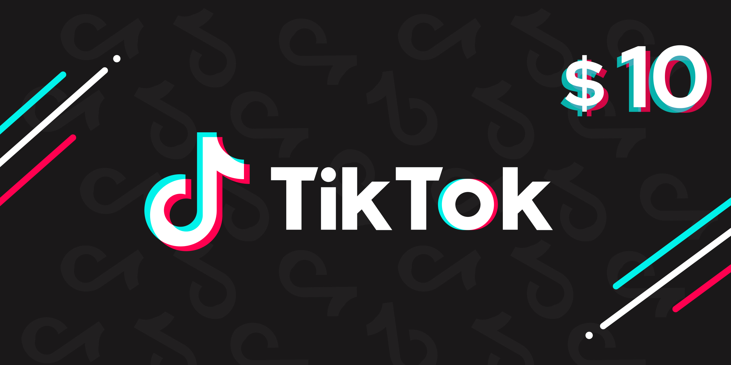 TikTok Gift Card 10 USD