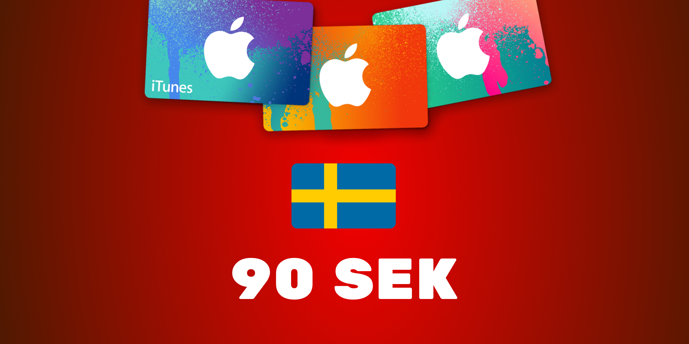 Apple iTunes Gift Card 90 SEK