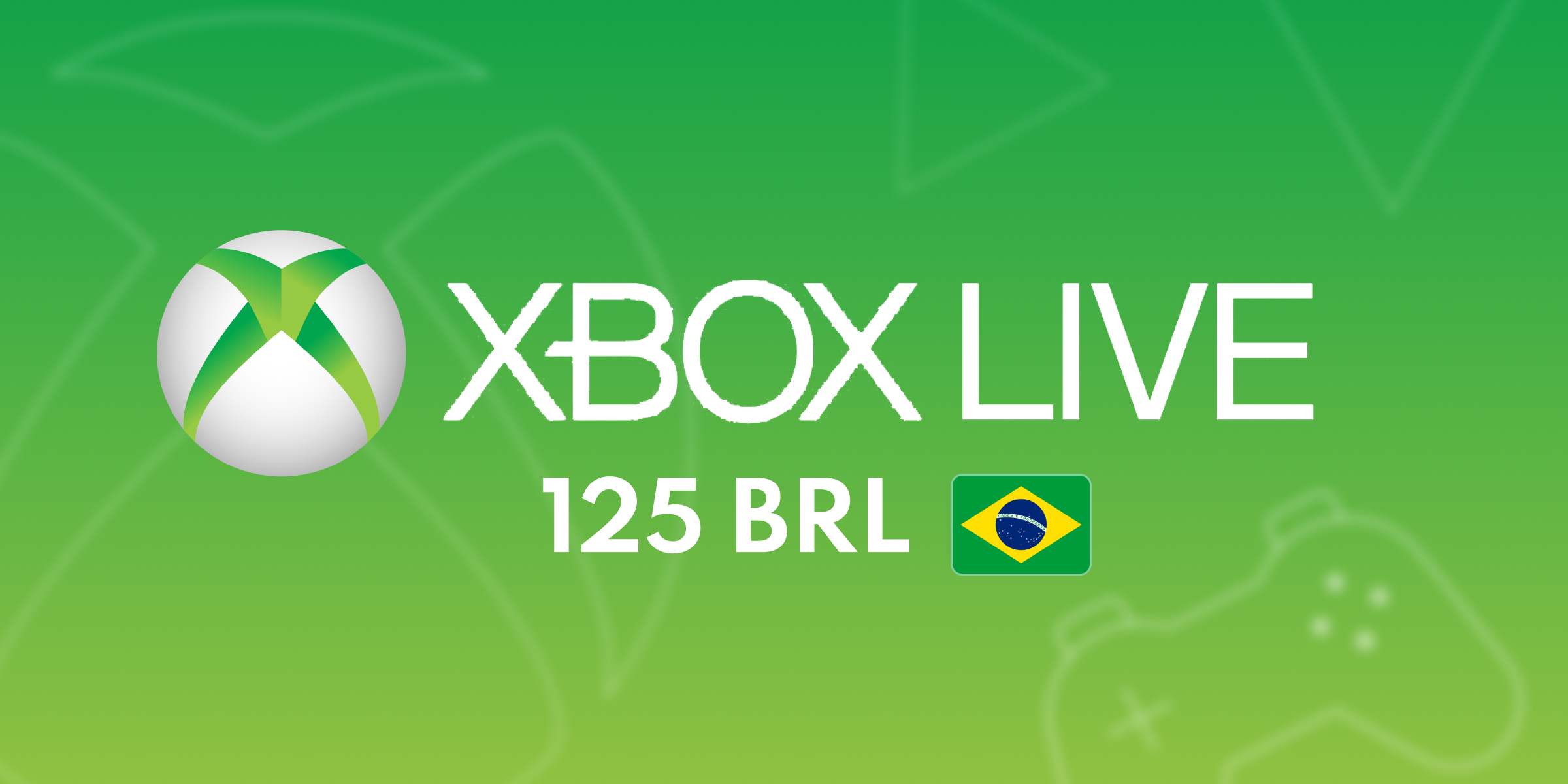 XBOX Live Gift Card 125 BRL