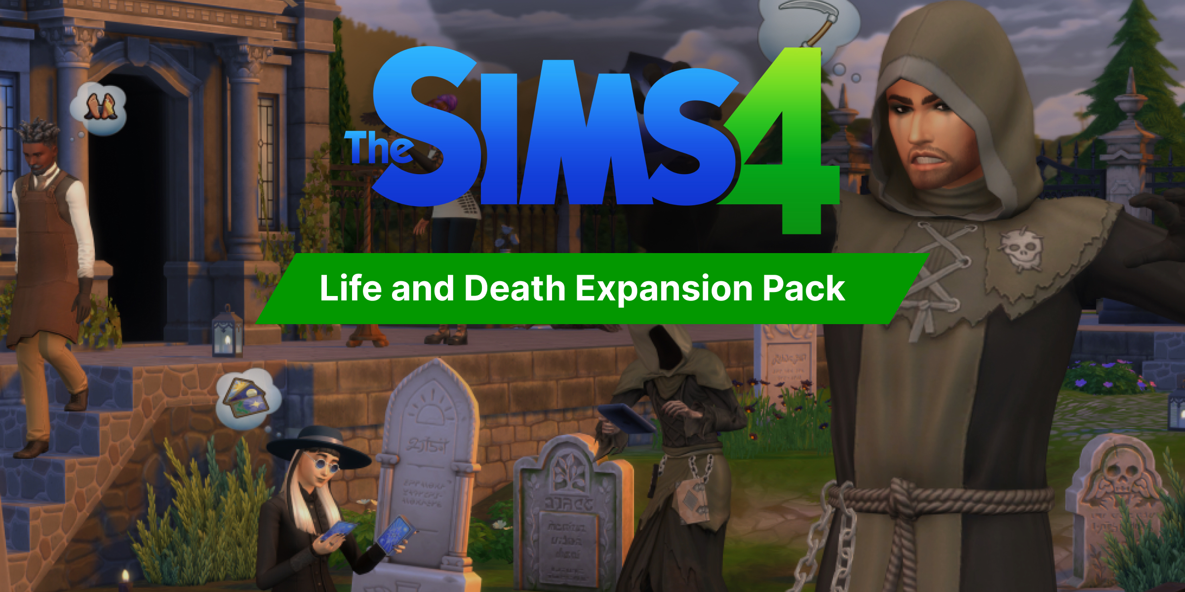 The Sims 4 Life and Death Expansion Pack (PC Epic Games Account)