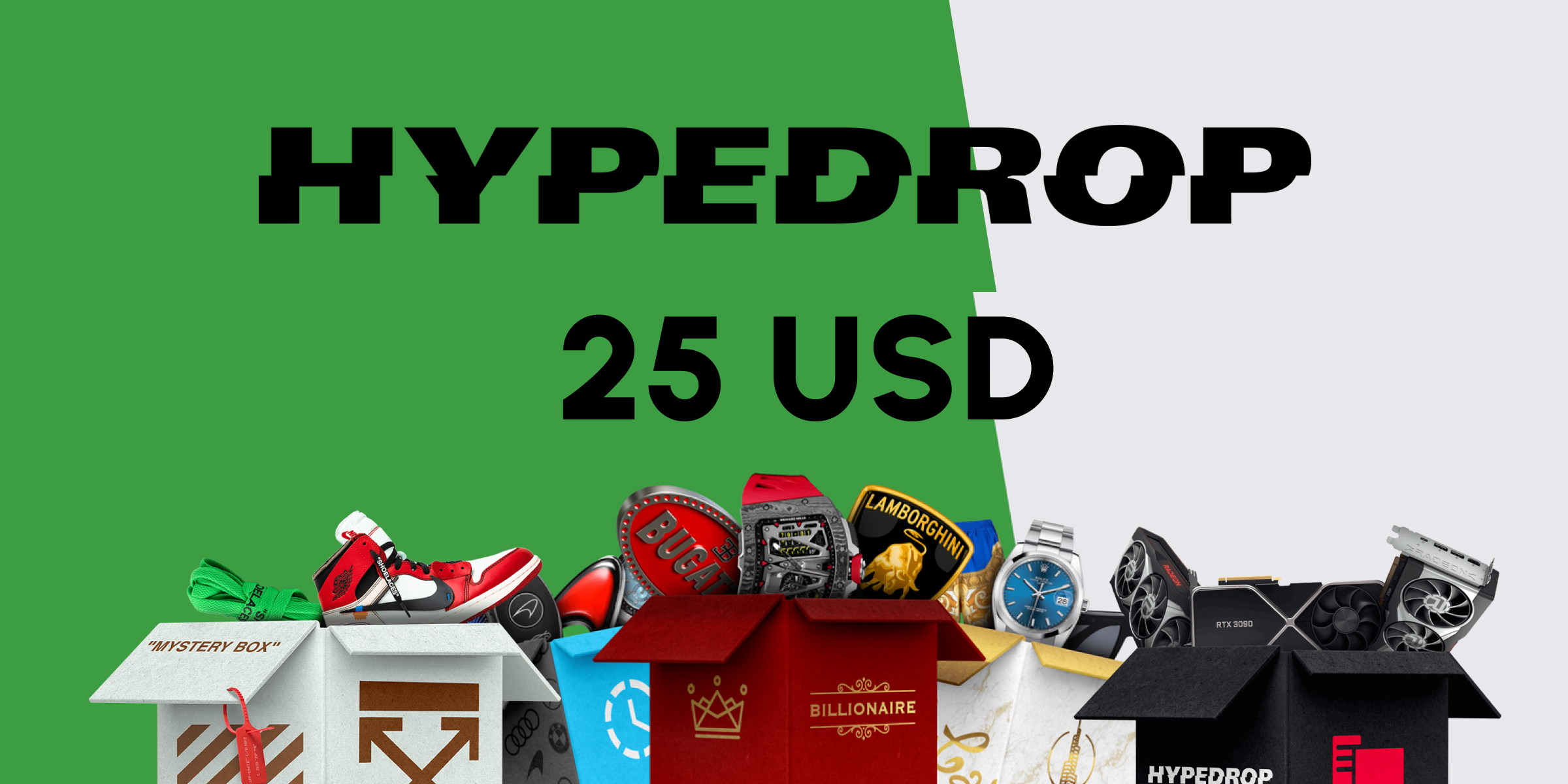 HypeDrop Gift Card 25 USD