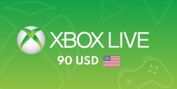 Kup XBOX Live Gift Card 90 USD
