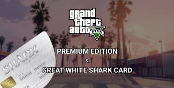 Köp Grand Theft Auto V Premium & Great White Shark Card Bundle (Xbox)