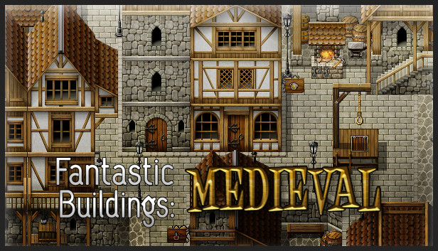 RPG Maker VX Ace Fantastic Buildings Medieval (DLC)