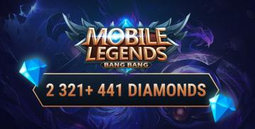 Mobile Legends 2321 Plus 441 Diamonds الشراء