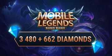 Kjøpe Mobile Legends 3480 Plus 662 Diamonds