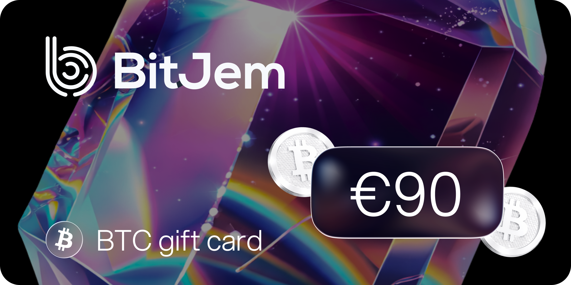 BitJem Bitcoin Gift Card 90 EUR