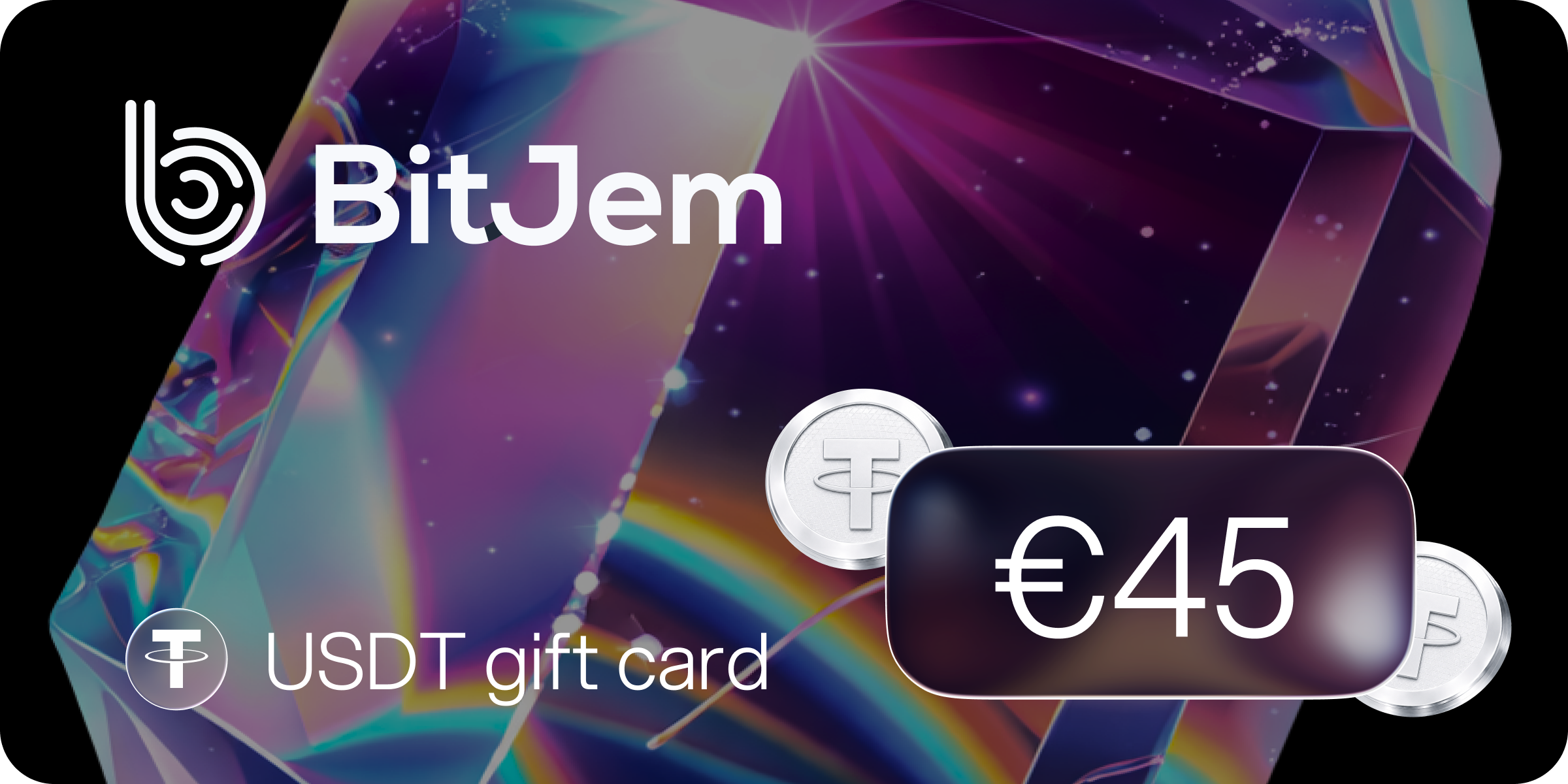 Bitjem USDT Gift Card 45 EUR
