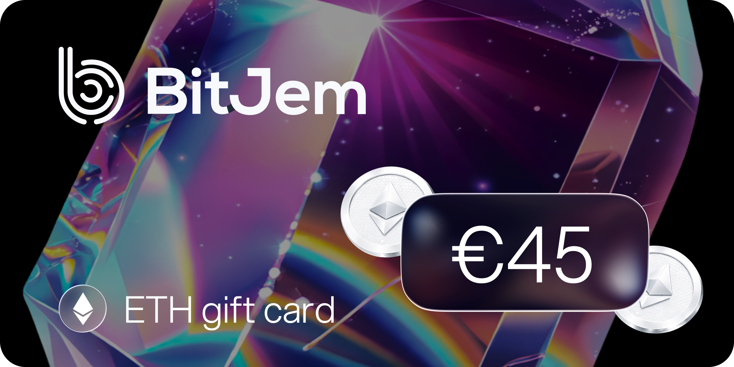 BitJem ETH Gift Card 45 EUR