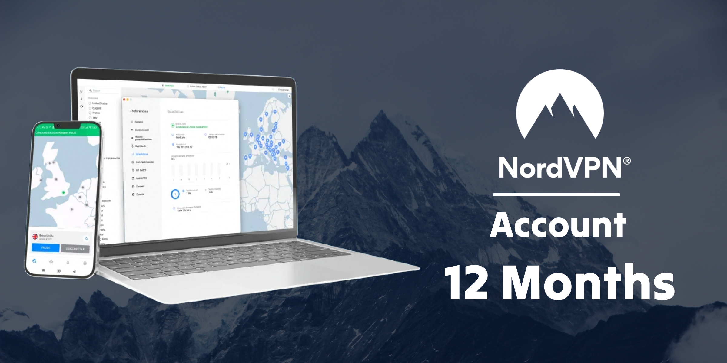 Nordvpn Account 12 Months