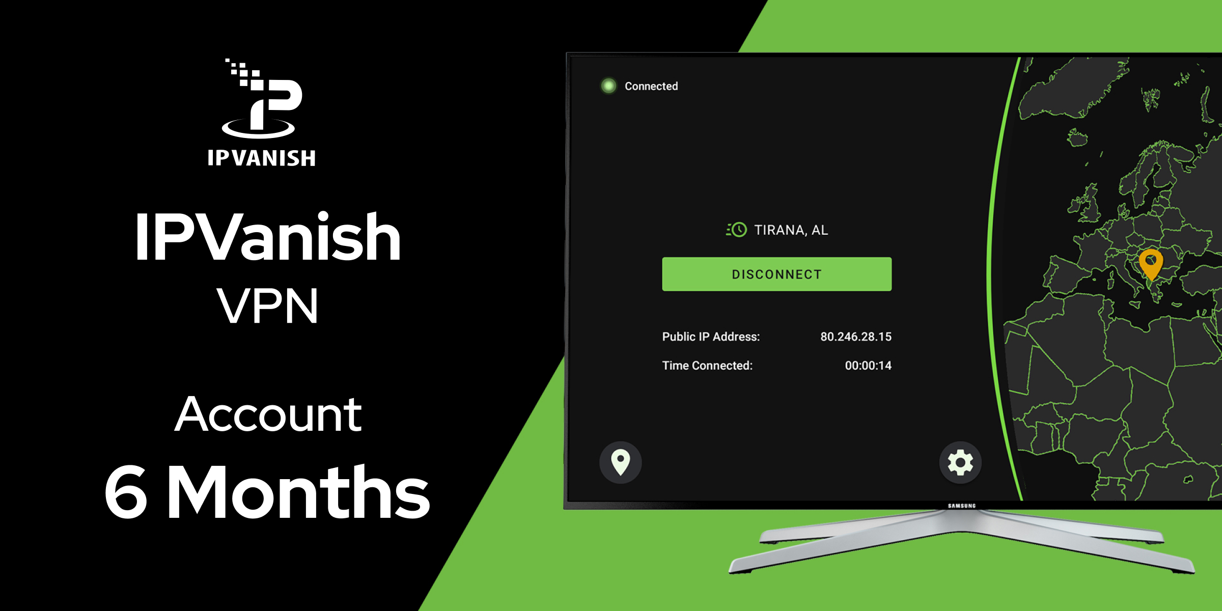 IPVanish VPN Account 6 Months