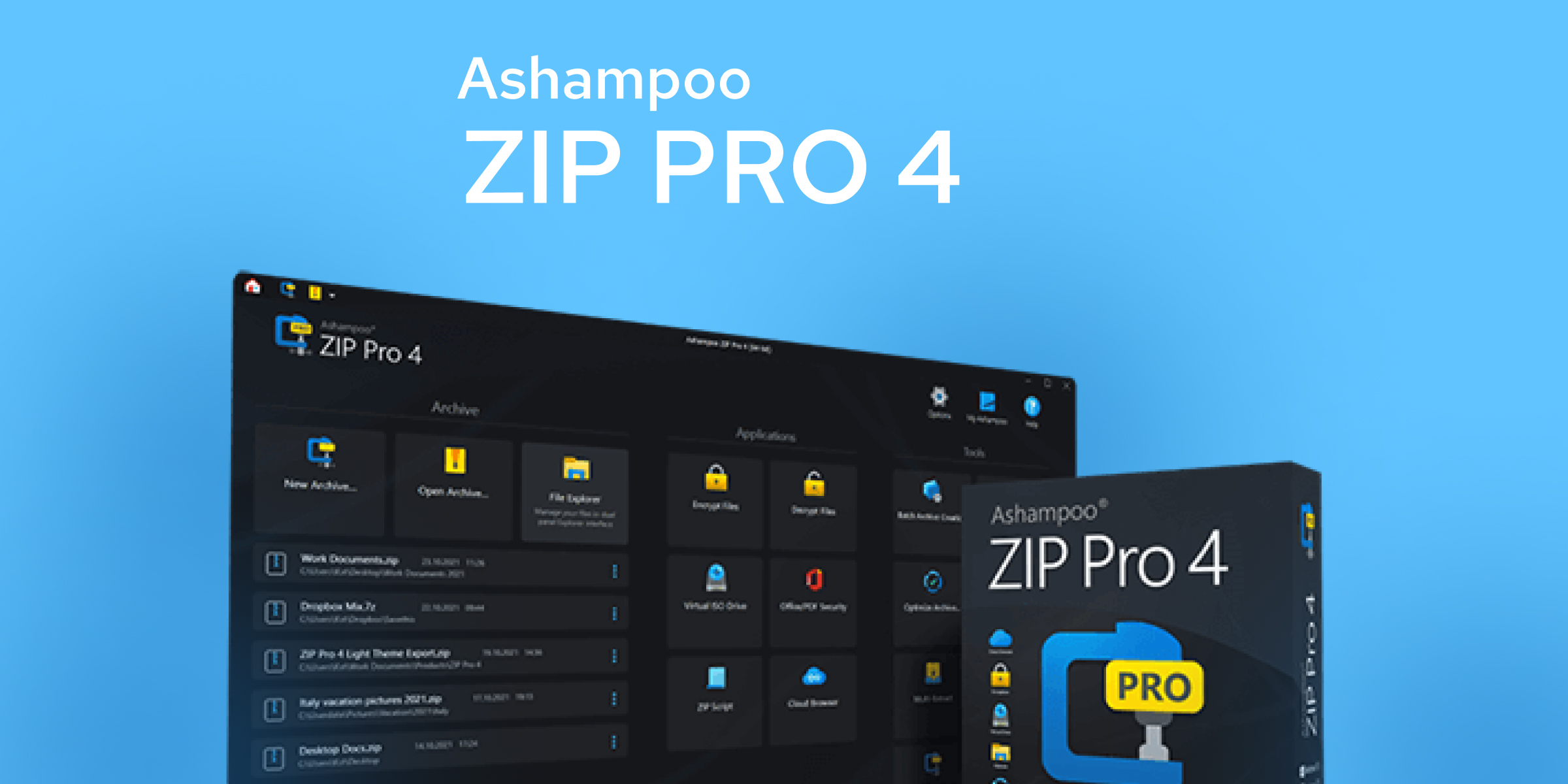 Ashampoo Zip Pro 4