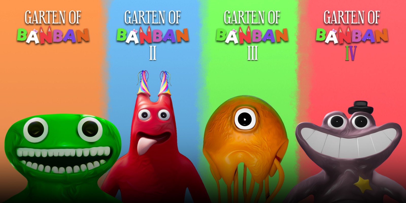Garten of Banban Bundle 1 plus 2 plus 3 plus 4 (PS4)