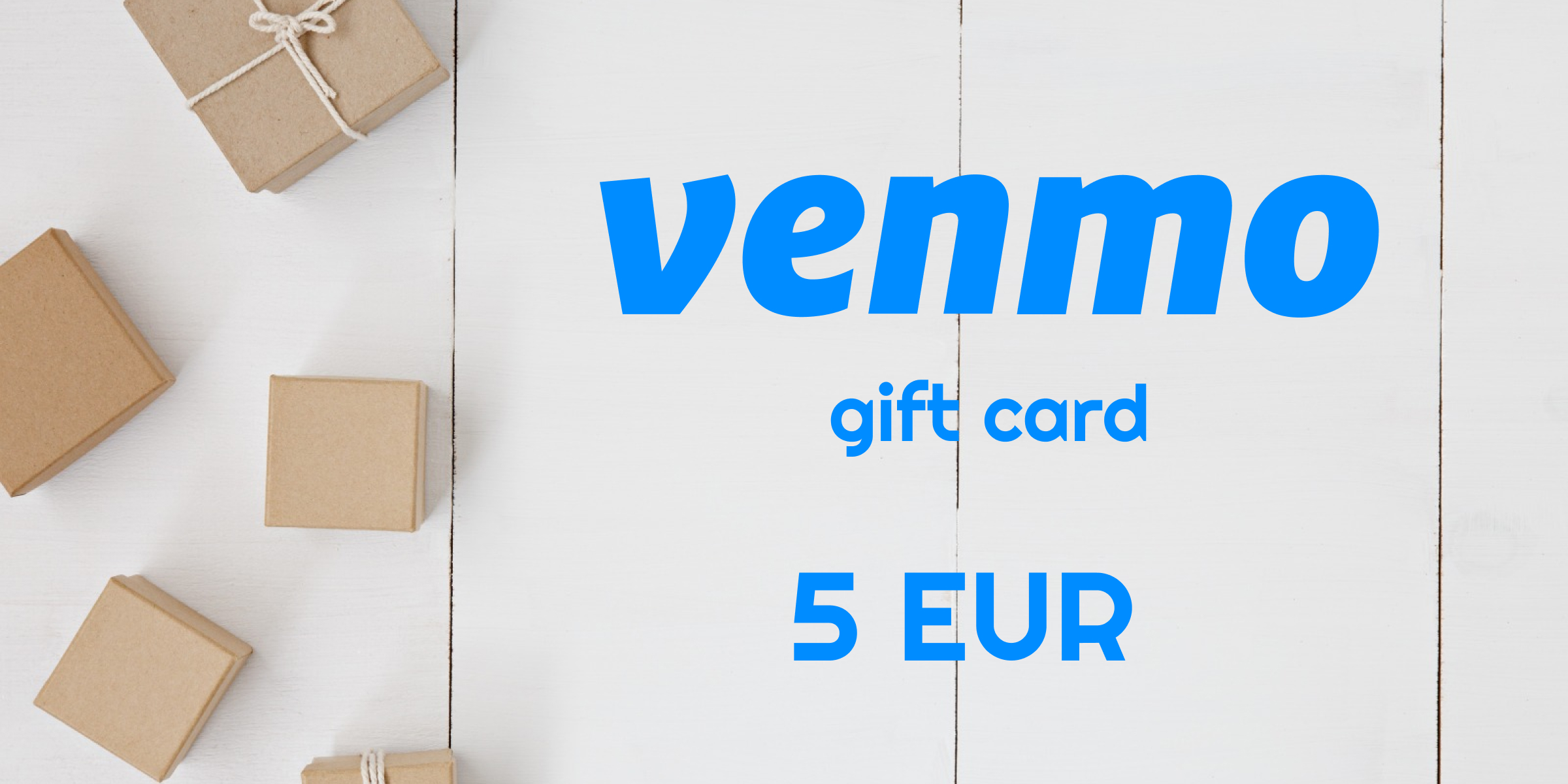 Venmo Gift Card 5 EUR