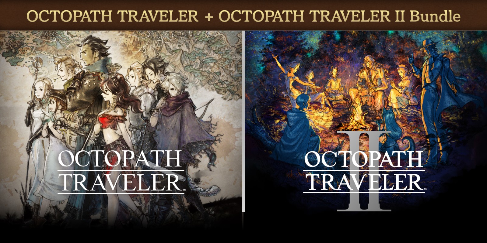 OCTOPATH TRAVELER plus OCTOPATH TRAVELER 2 Bundle (PS5)