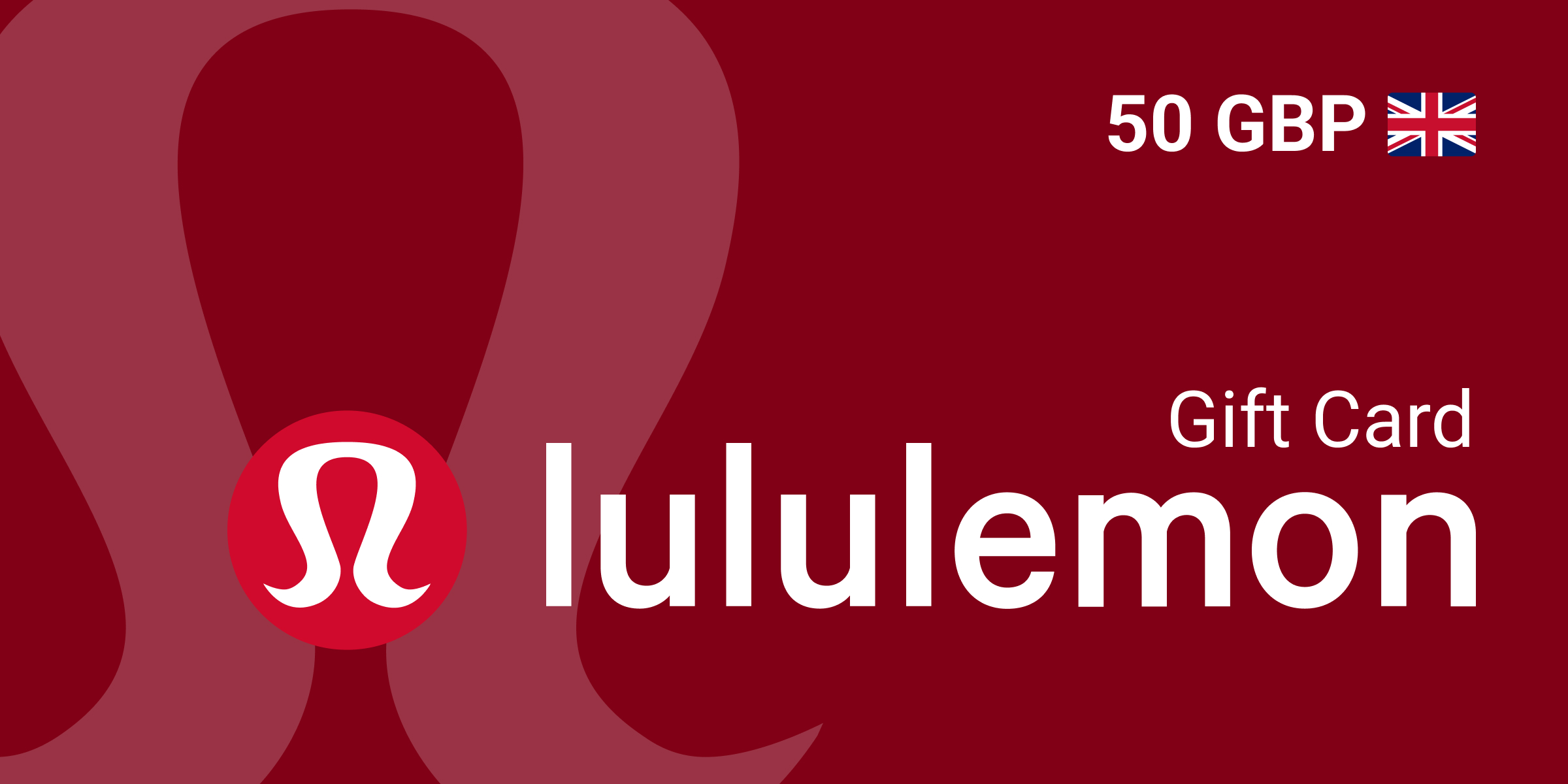 Lululemon 50 GBP