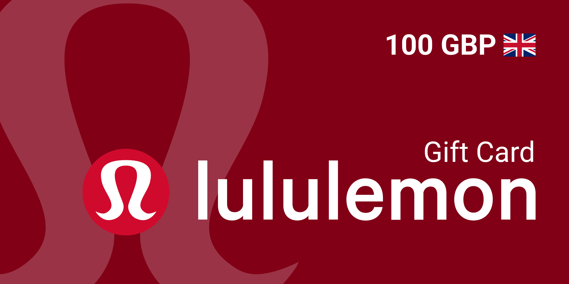 Lululemon 100 GBP