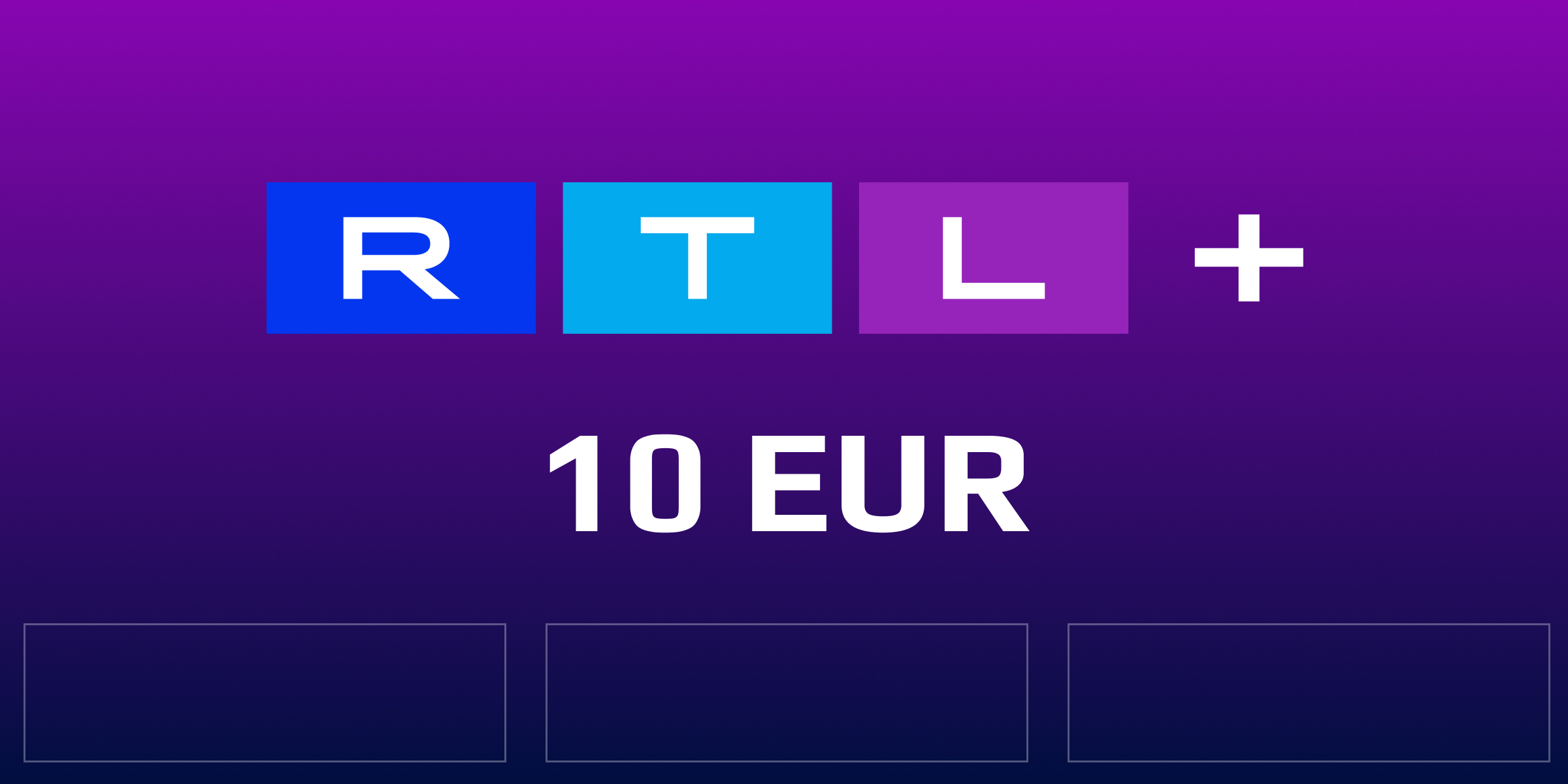 RTL Plus Gift Card 10 EUR