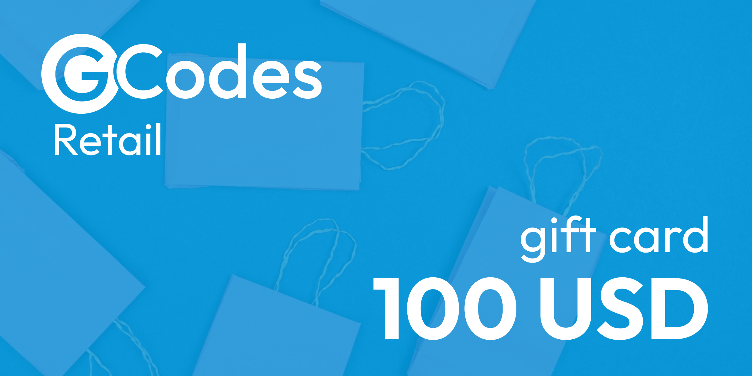 GCodes Global Retail Gift Card 100 USD