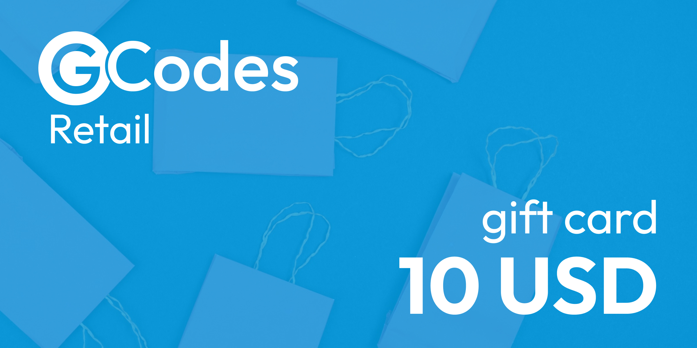 GCodes Global Retail Gift Card 10 USD