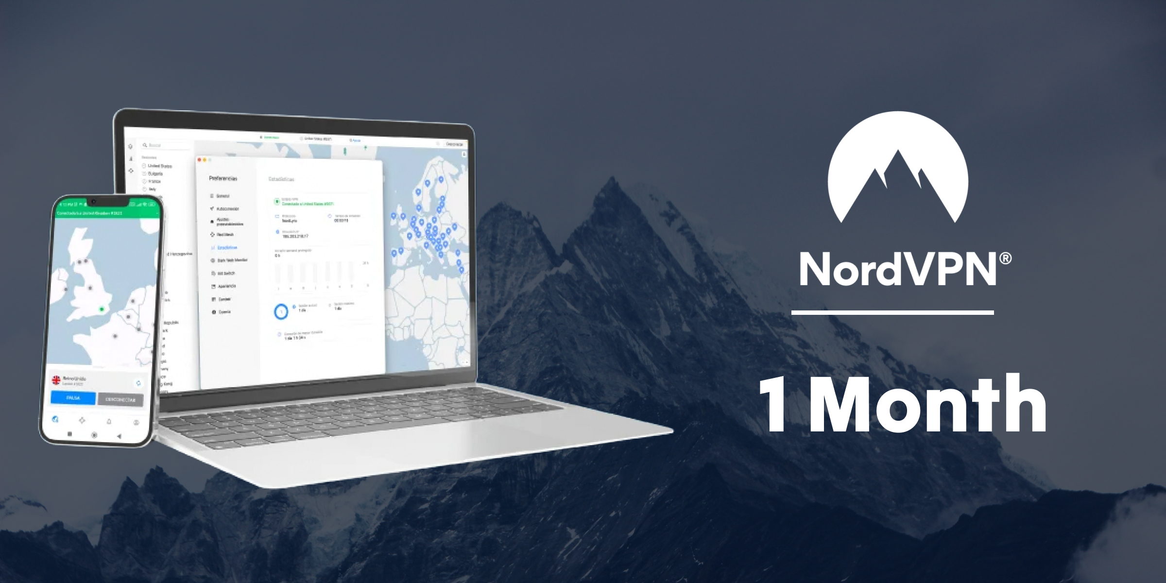 NordVPN 1 Month