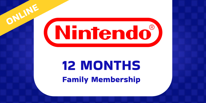 Nintendo Switch Online Family Membership 12 Months