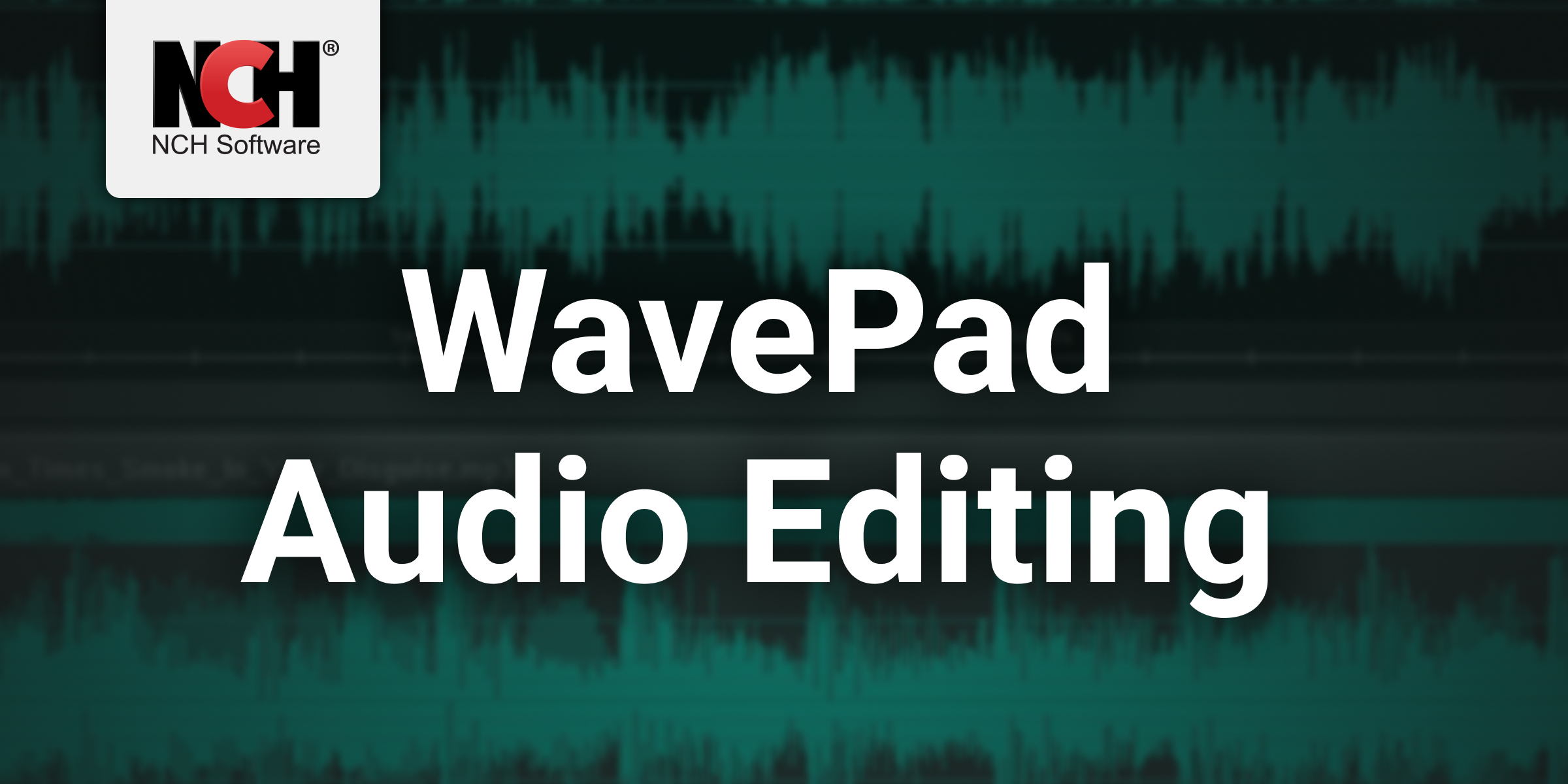 WavePad Audio Editing