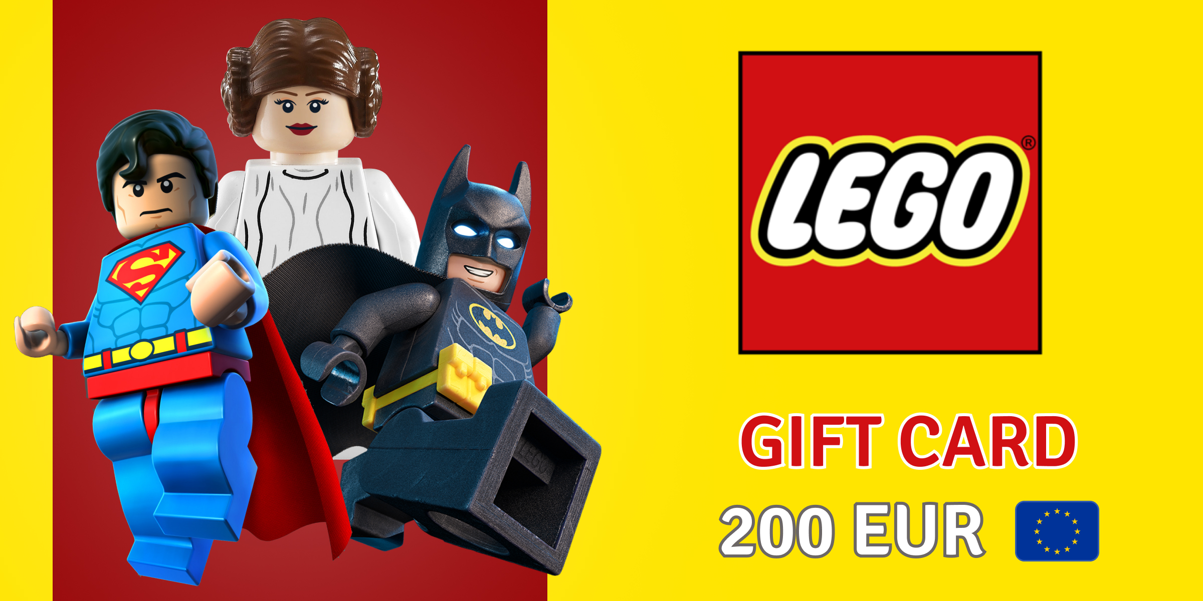 LEGO Gift Card 200 EUR