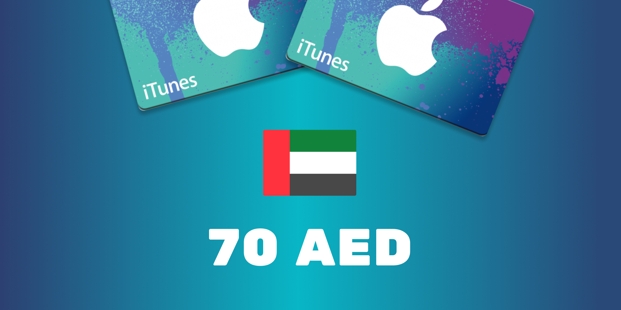 Apple iTunes Gift Card 70 AED