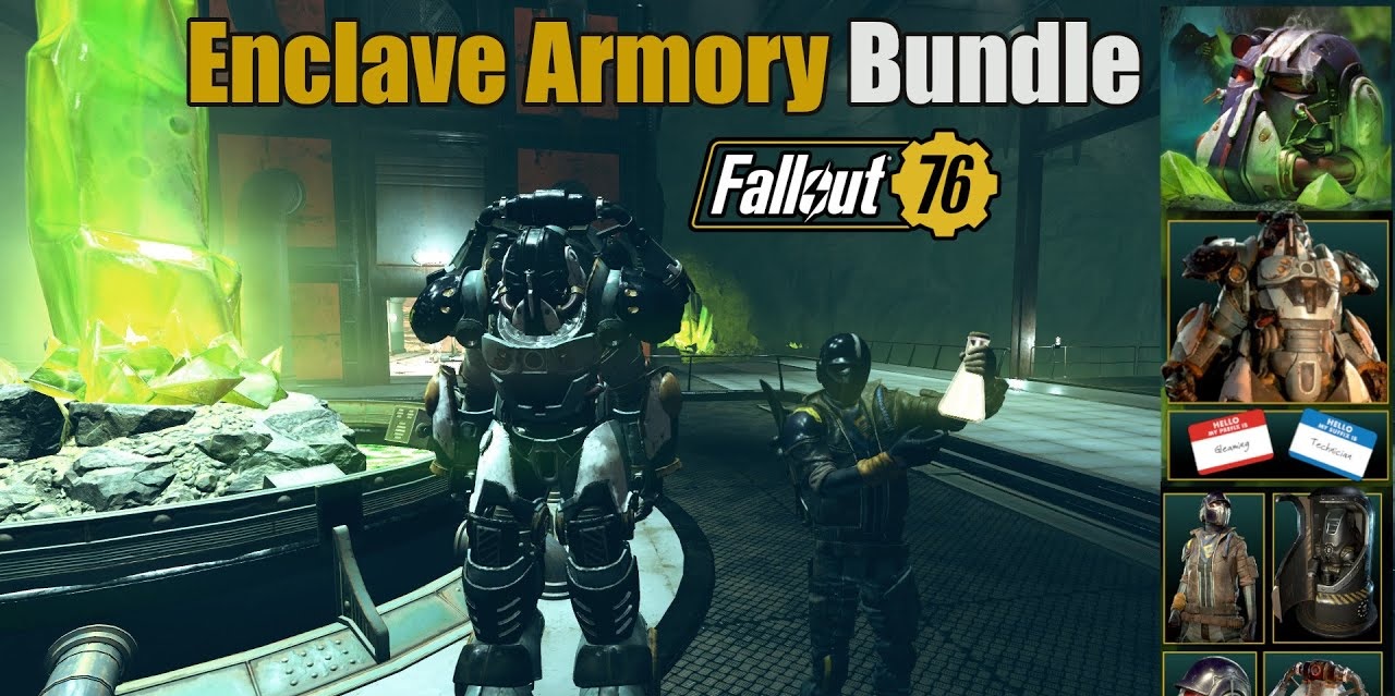 Fallout 76 Enclave Armory Bundle (PS4 Account)