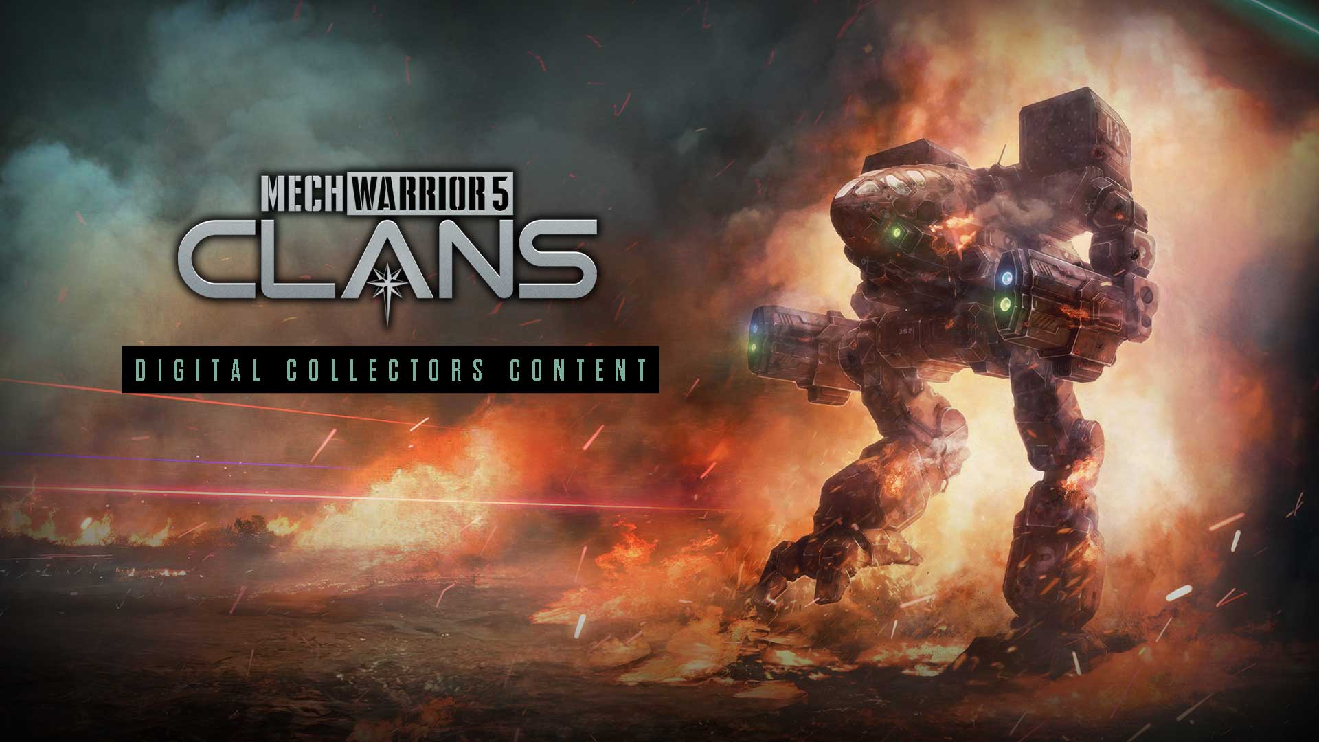 MechWarrior 5 Clans Digital Collectors Content (Epic Games Account)